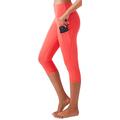 LOS OJOS Capri Leggings Damen - Yogahose mit Taschen