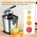 Electric Citrus Juicer for Orange Lemon Lime Grapefruit Juice, 150W