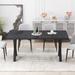 Modern Dining Table with Printed Marble Table Top