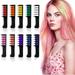 10 Color Hair Chalk for Girls Makeup Kit Hair Color Chalk Comb Children S Hair Dye Temporary Hair Chalk Instant One-Time Hair Chalk Comb Washable And Non-Toxic
