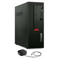 Lenovo ThinkCentre M70c SFF Home/Business Mini Desktop (Intel i3-10100 4-Core AMD Radeon 520 16GB RAM 2TB PCIe SSD HDMI Display Port Optical Drive Win 10 Pro)