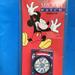 Disney Jewelry | Disney Innovative Time Corp Mickey & Friends Mickey Mouse Watch Disqa15 | Color: Red | Size: Os