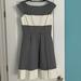 Kate Spade Dresses | Kate Spade Gray Dress Nwt | Color: Gray/White | Size: 6
