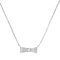 Kate Spade Jewelry | Kate Spade Silver Ready Set Bow Necklace | Color: Silver | Size: Os