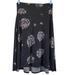 Lularoe Skirts | Lularoe Midi Circle Skirt Medium | Color: Black/White | Size: M