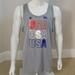 Under Armour Shirts | 5/25 Under Armour Heatgear Freedom Mens Tank Top Sizes Medium | Color: Gray | Size: M