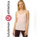 Lululemon Athletica Tops | Nwor Lululemon Baby Pink Racer Back Tank Size 4 Small | Color: Cream/Pink | Size: Various