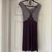 Free People Dresses | Euc Free People | Tee Dress | Size 2 | Color: Gray/Purple | Size: 2