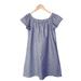 Madewell Dresses | Madewell Navy Stripe Dress Medium | Color: Blue/White | Size: M