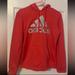 Adidas Tops | Hot Pink Adidas Sweatshirt | Color: Pink/Silver | Size: S