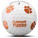 TaylorMade Clemson Tigers Team Logo TP5 12-Pack Golf Ball Set