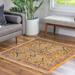 Blue/Indigo 39 x 0.33 in Area Rug - Langley Street® Alkire Floral Yellow/Indigo Blue/Red Rust Area Rug Polypropylene | 39 W x 0.33 D in | Wayfair