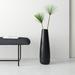 Wade Logan® Arjean Ceramic Floor Vase Ceramic in Black | 25 H x 8 W x 8 D in | Wayfair 2512F0A02DFA46CFAC3024138900350F