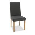 Bentley Parker Light Oak Chair Cold Steel Dining Chairs