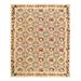 Canvello Beige Fine Hand Knotted Abusson Rug - 7'6'' X 9'9'' - 9'9'' x 7'6''
