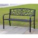Outdoor durable steel bench