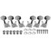 3L 3R Chrome Electric Acoustic Strings of mechanical Guitar Tuning Pegs Tuners Silver