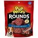 Pup-Peroni Rounds Dog Treats with Beef Brisket 5 oz. Bag (Pack of 8)