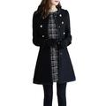 Dtydtpe Clearance Sales Shacket Jacket Women Winter Warm Outwear Wool Lapel Trench Parkacoat Jacket Overcoat Stylsihwi Womens Long Sleeve Tops Winter Coats for Women