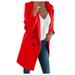 Dtydtpe Clearance Sales Shacket Jacket Women Woman Long Wool Coat Elegant Blend Coats Slim Female Long Coat Outerwear Jacket Womens Long Sleeve Tops Winter Coats for Women