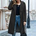 Women Faux Fur Coat Winter Oversize Warm Outerwear Long Cardigan Overcoat Jacket