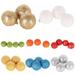 Final Clearance! 12Pcs 3Cm Christmas Baubles Glitter Chic Round Christmas Balls Ornament Year Christmas Tree Decorations