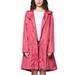 wendunide coats for women Women s Rain Jacket Outdoor Waterproof Windproof Coat Outwear Womens Fleece Jackets Pink XL