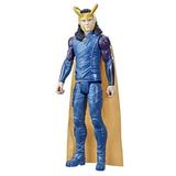 Avengers Marvel Titan Hero Series Collectible 12-Inch Loki Action Figure Toy for Ages 4 and Up