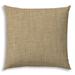 HomeRoots 409233 20 x 20 x 6 in. Tan & White Blown Seam Solid Color Throw Indoor & Outdoor Pillow