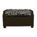 RSH DÃ©cor Indoor Outdoor Single Tufted Ottoman Replacement Cushion **Cushion Only** 21 x 17 Casco Lapis Blue