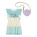 Disney The Little Mermaid Toddler Girl Dress and Bag Outfit Set 2-Piece Sizes 2T-5T