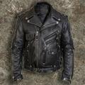 Men S Pu Leather Motorcycle Protector Jacket Muiti Pockets Cool Fashionable For Men New