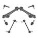 Front Control Arm Ball Joint Tie Rod End Kit 8 Piece - Compatible with 2011 - 2019 Dodge Challenger RWD 2012 2013 2014 2015 2016 2017 2018