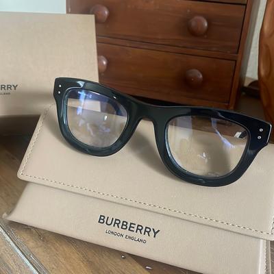 Burberry Accessories | Burberry Brand New Blue Light Reading Glasses. | Color: Black | Size: Os