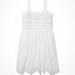 American Eagle Outfitters Dresses | Ae Summer Dream Smocked Tank Dress | Color: White | Size: M