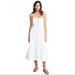 Free People Dresses | Free People Lilah Strap/Strapless Midi Cotton Dress In White | Color: White | Size: Xs