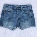 American Eagle Outfitters Shorts | American Eagle Outfitters Cut Off Jean Shorts Size 2 | Color: Blue | Size: 2