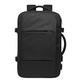 SZBTF Business Backpack Male Travel Bag Waterproof Backpack Large Capacity Expandable Male Computer Backpack(22L black)