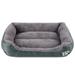 Large Pet Cat Dog Bed Warm Cozy Dog House Dog Baskets Mat Kennel Chew Proof Dog Bed