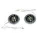 OWSOO 2 150W Micro Dome Car Audio Tweeters Speakers with Built-in crossover a pair