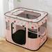 Portable Foldable Pet Playpen Mesh Portable Animal Crate Available in 4 Sizes Indoor/Outdoor