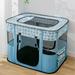 Portable Pet Playpen Foldable Exercise Play Tent Kennel Crate for Puppy Dog Cat Bunny Great for Indoor Outdoor Travel Camping Use 300D Oxford