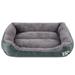 20 Inches to 43 Inches Washable Large Dog Bed Firm Breathable Soft Big Dog Bed for Jumbo Large Medium Small Puppy Dogs Cats Cozy Sleeping Pet Bed Waterproof Non-Slip Bottom