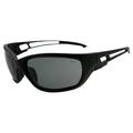 Global Vision Seaside Polarized Safety Sunglasses Fishing Riding Glasses ANSI Z87.1 Black Frame w/ Smoke Polycarbonate Lens