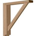 2.5 in. W x 12.75 in. D x 12.25 in. H Traditional Shelf Bracket Red Oak