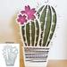 Metal Die Cuts Cactus Plant Cutting Dies for DIY Scrapbooking Album Decorative Craft Embossing Stencil Card Making