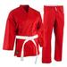 ProForce 6 oz Karate Uniform Elastic Drawstring Pants poly cotton blend Blue/black/red or white