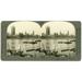 England: River Thames. /N Houses Of Parliament And Towers Of Westminster Abbey W. Across Thames London England. Stereograph C1910. Poster Print by (24 x 36)