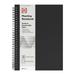 TRU RED Medium Soft Cover Meeting Notebook Black 3/Pack TR54988VS