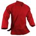 Karate Heavy W t 12 OZ 100% Cotton Uniform Top Only Preshrunk Martial Arts Red Gi Top